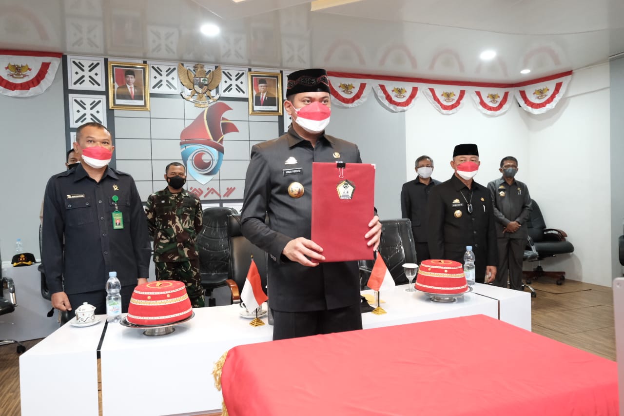 RPJMD 2021 -2026 Ditetapkan, Bupati Adnan Minta Dukungan Seluruh Komponen Masyarakat